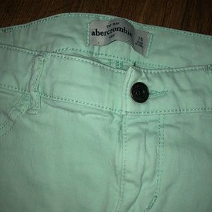 Abercrombie& Fitch jeans mint green